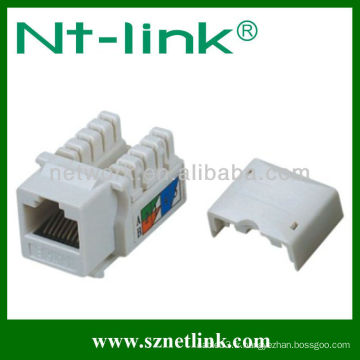 Dual IDC 90 Degree Cat5E Keystone Jack